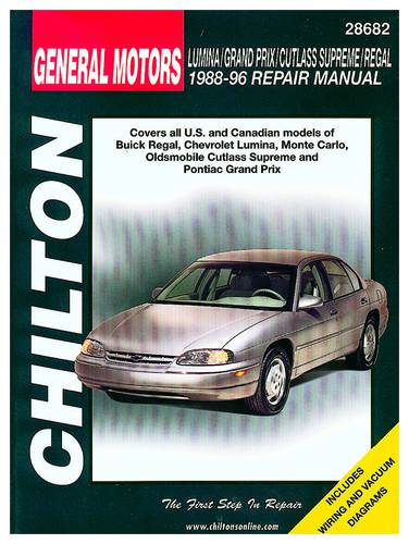 95 cutlass supreme repair manual