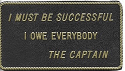 Bernard Engraving - Adhesive Marine Fun Plaque