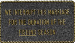 Bernard Engraving - Adhesive Marine Fun Plaque