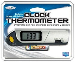Custom Accessories - Clock Thermometer