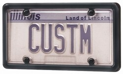 Custom Accessories - License Plate Protector