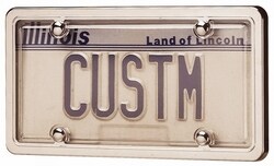 Custom Accessories - License Plate Protector