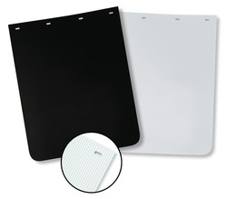 White Mud Flaps