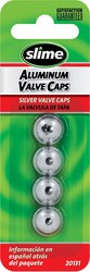 Slime&reg; - Silver Valve Caps