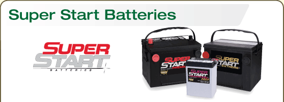 Super Start Automotive Batteries