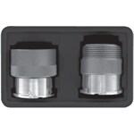 Radiator and cap adapter set