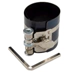 Piston ring compressor