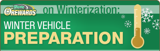 prepare your vehicle for winter