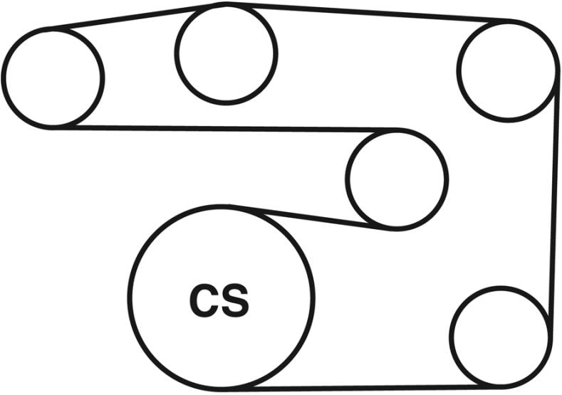 MasterPro Serpentine Belt K060919 O'Reilly Auto Parts