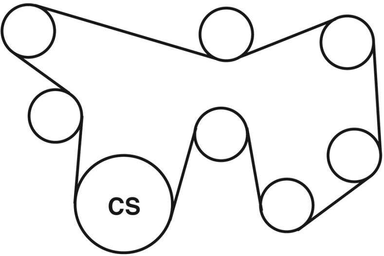 MasterPro Serpentine Belt K060860 O'Reilly Auto Parts