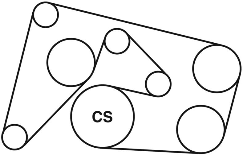 MasterPro Serpentine Belt K060947 O'Reilly Auto Parts