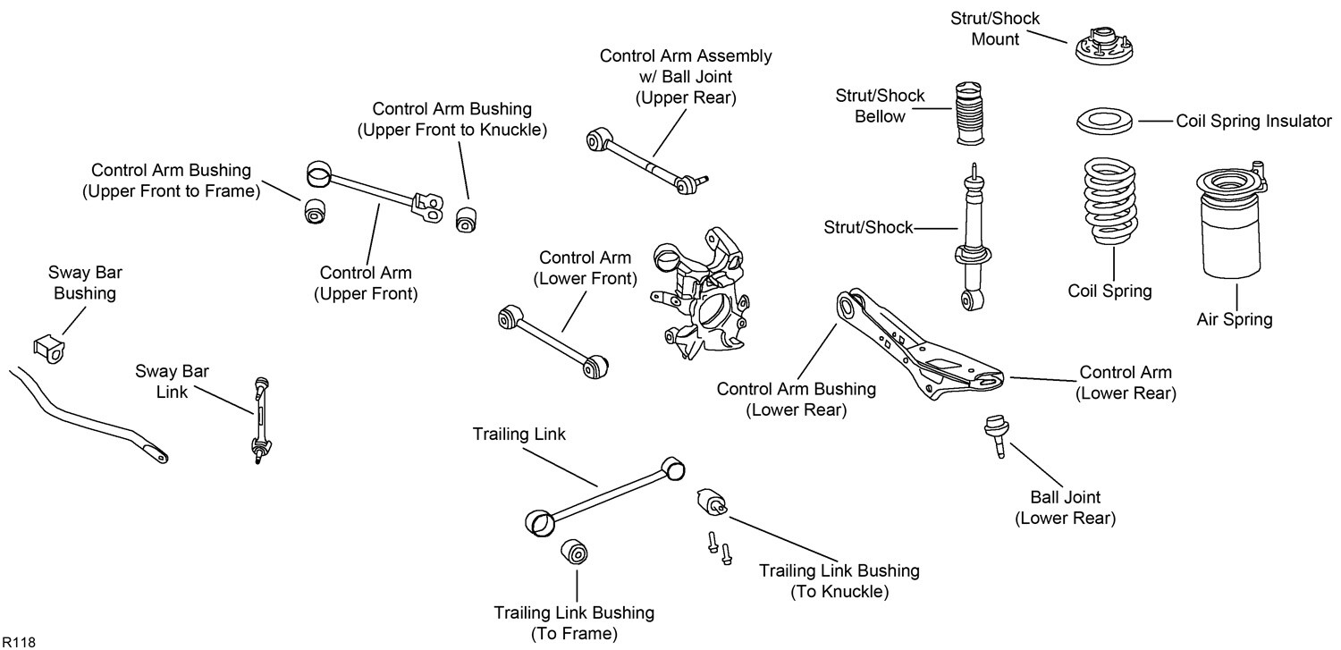 Moog Stabilizer Bar Link K750052 | O'Reilly Auto Parts