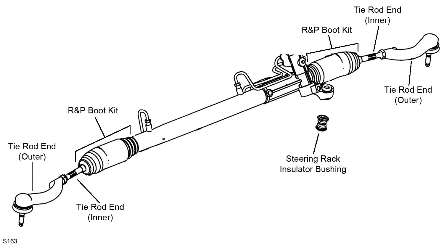 Moog Tie Rod End EV800400 O'Reilly Auto Parts