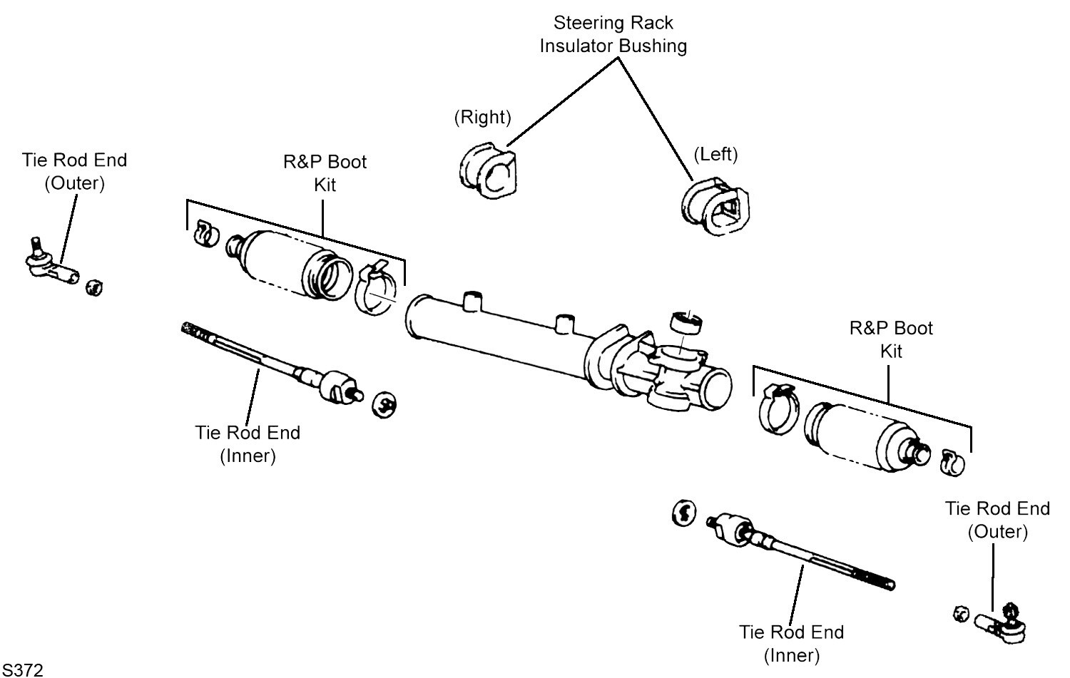 Moog Tie Rod End ES2382 O'Reilly Auto Parts