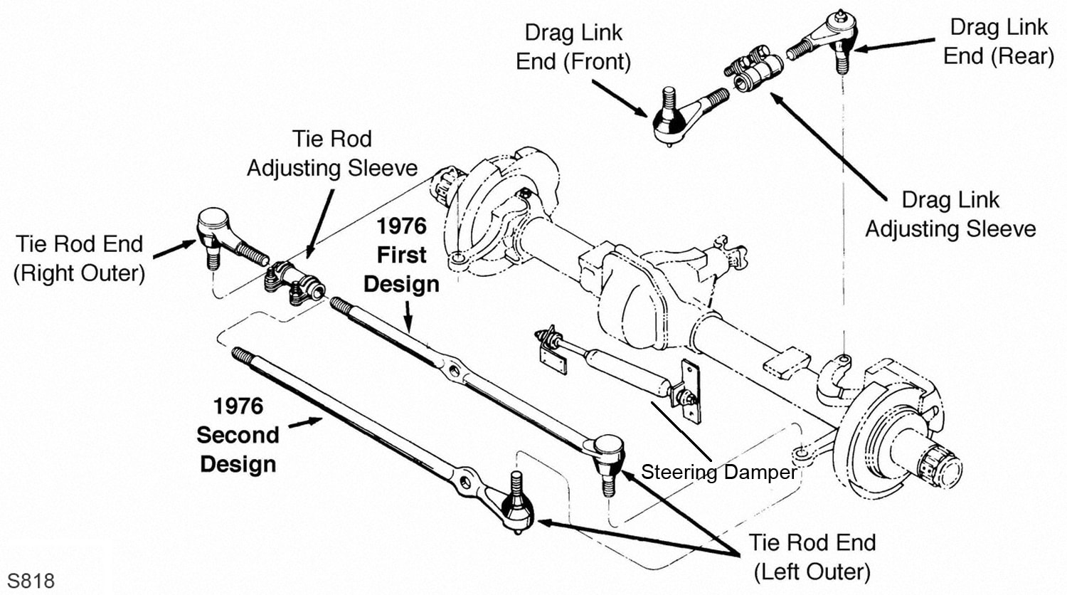 Moog Tie Rod End DS893 O'Reilly Auto Parts