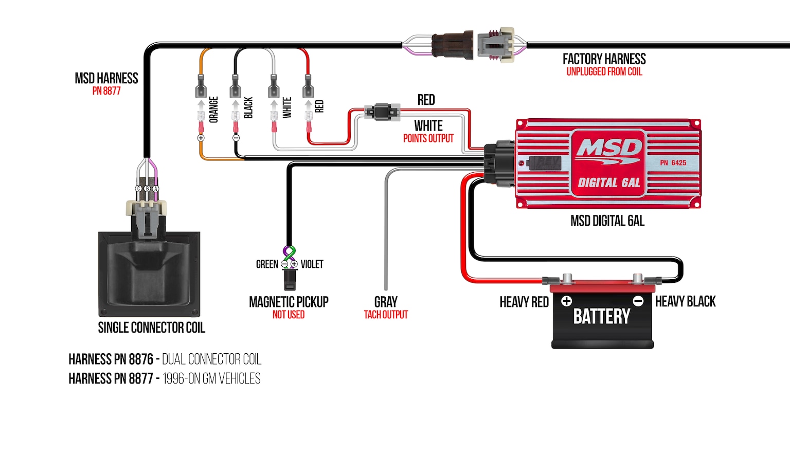 MSD Ignition Control Module 6425 | O'Reilly Auto Parts