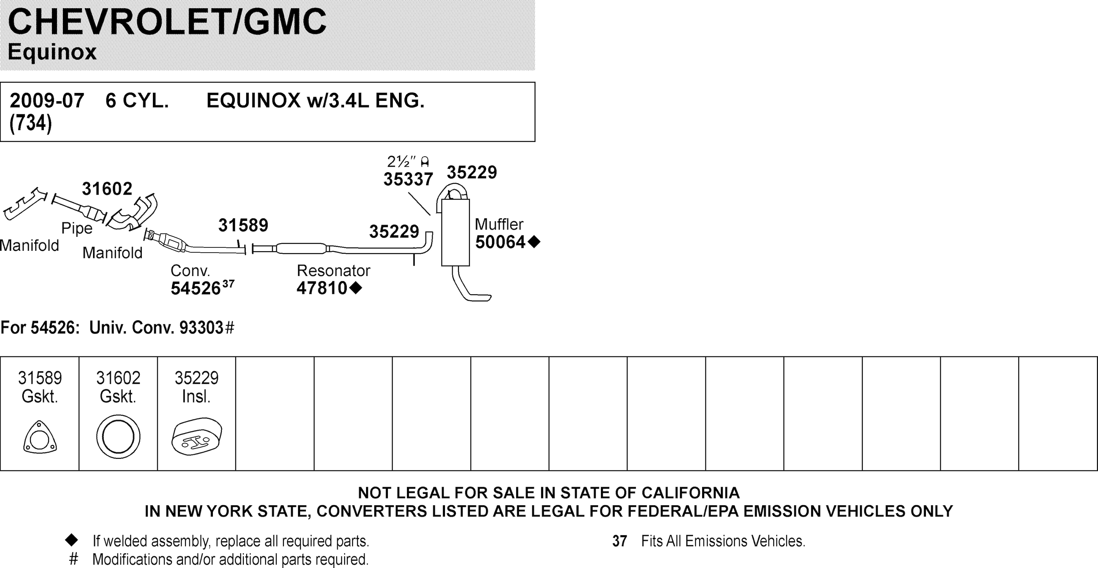 Nickson Exhaust Pipe Flange Gasket 31602 O'Reilly Auto Parts