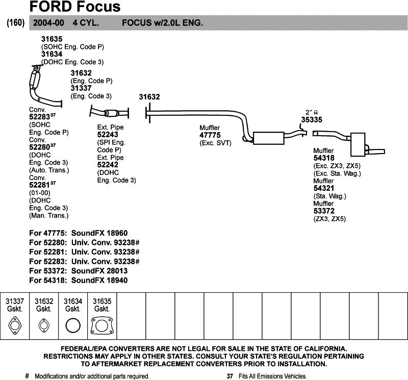 Walker Exhaust Pipe 52243 O'Reilly Auto Parts