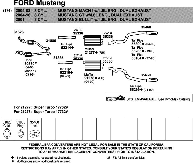 Walker Intermediate Pipe 52214 O'Reilly Auto Parts