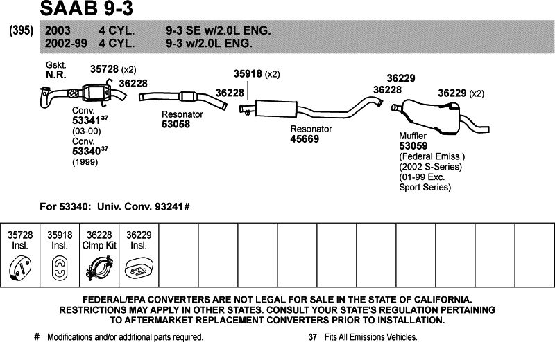 Walker Intermediate Pipe 53058 | O'Reilly Auto Parts