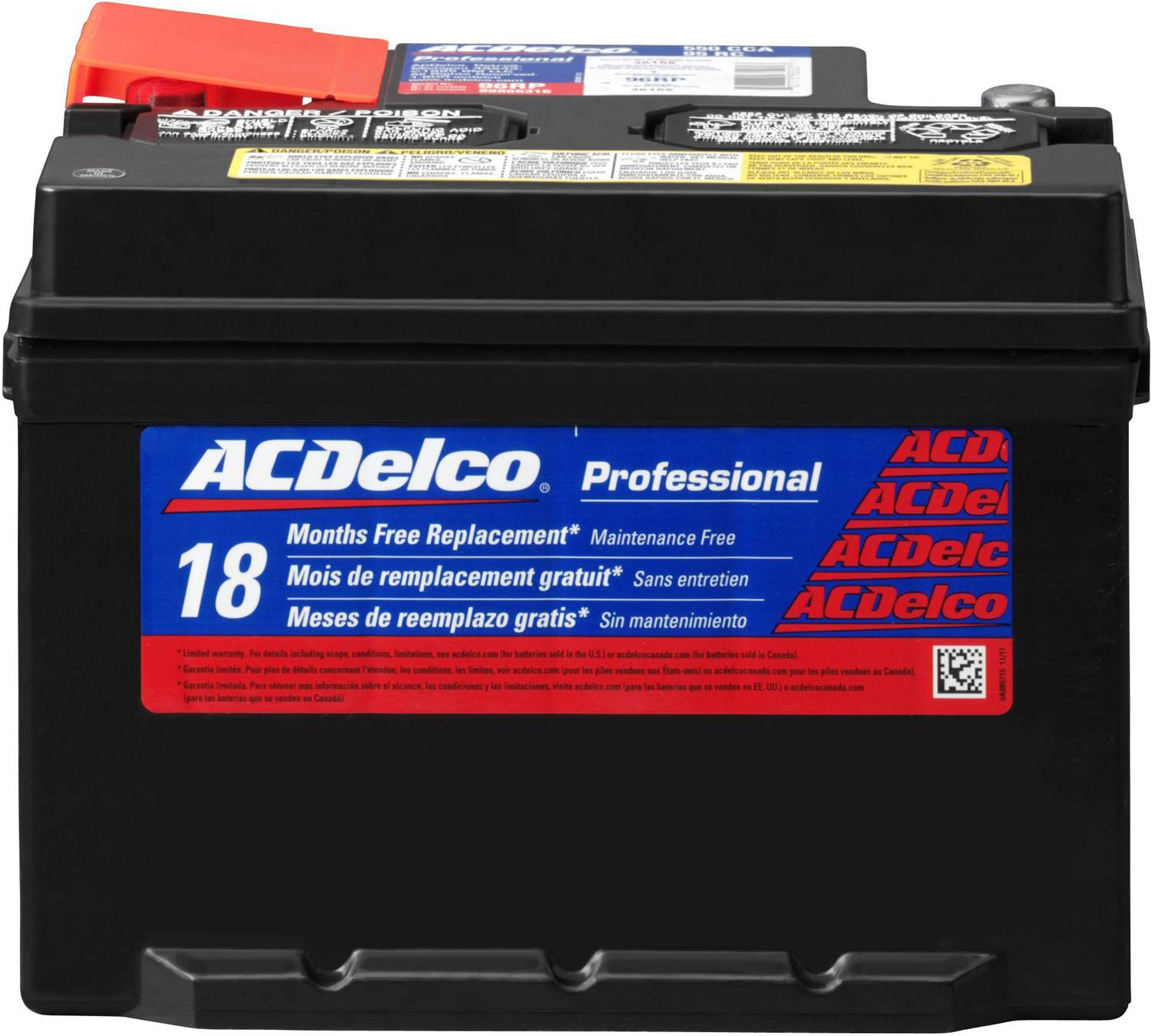 Acdelco Battery 96rp O Reilly Auto Parts