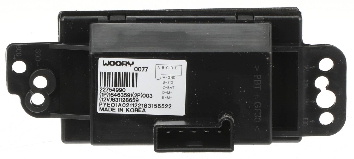 ACDelco 15-81638 GM Original Equipment Heating and Air Conditioning Blower Control Module, Air