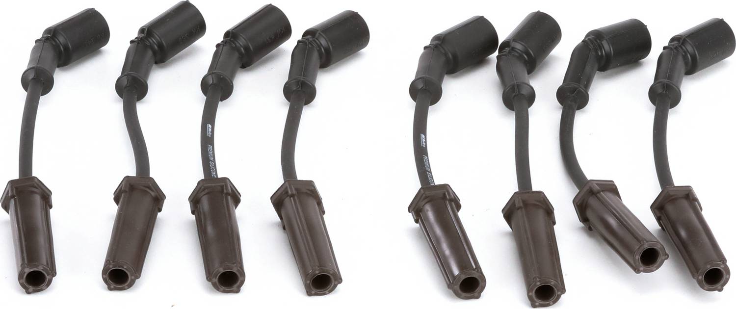 ACDelco 974A Professional Spark Plug Wire Set - High Temperature Silicone, Fiberglass Core