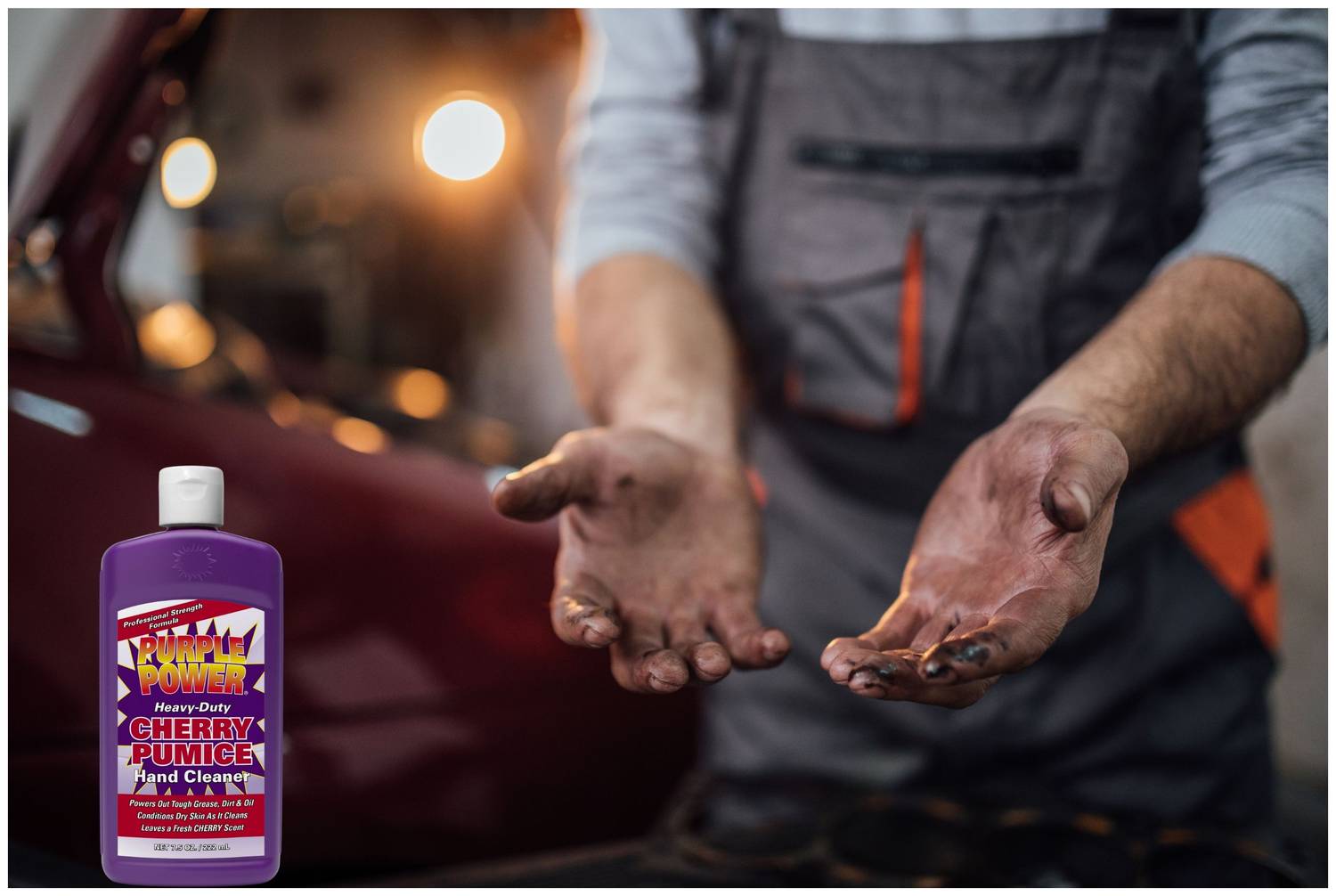 Purple Power 15 Ounce Cherry Hand Cleaner 3015CP | O'Reilly Auto Parts