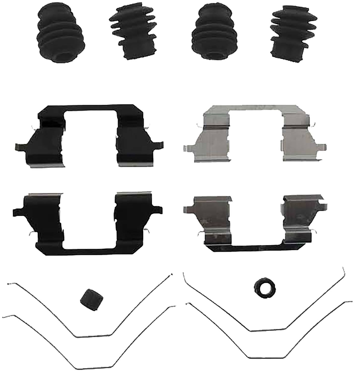 ファイバープレックスNo1&2セット BrakeBest Disc Brake Hardware Kit 13623Q | O'Reilly Auto Parts