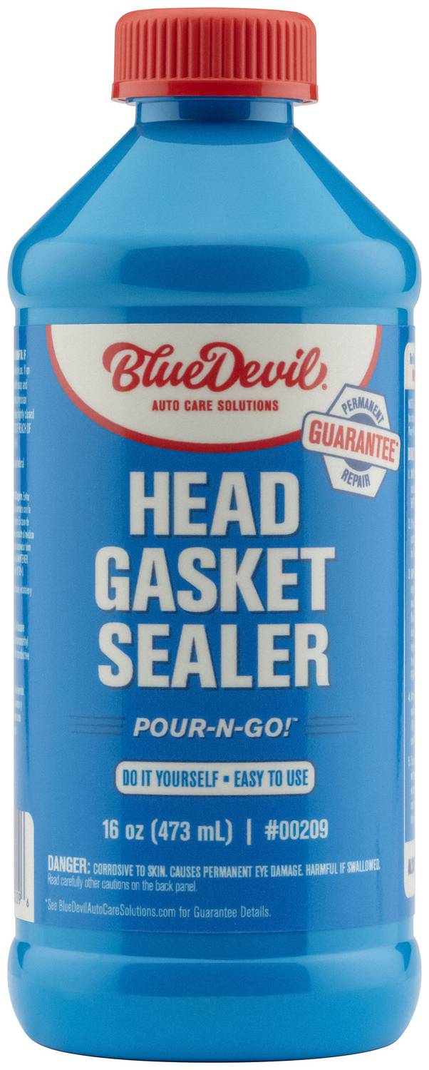 BlueDevil Permanent Head Gasket Sealer – 32 Oz, Permanent Repair, Made In USA