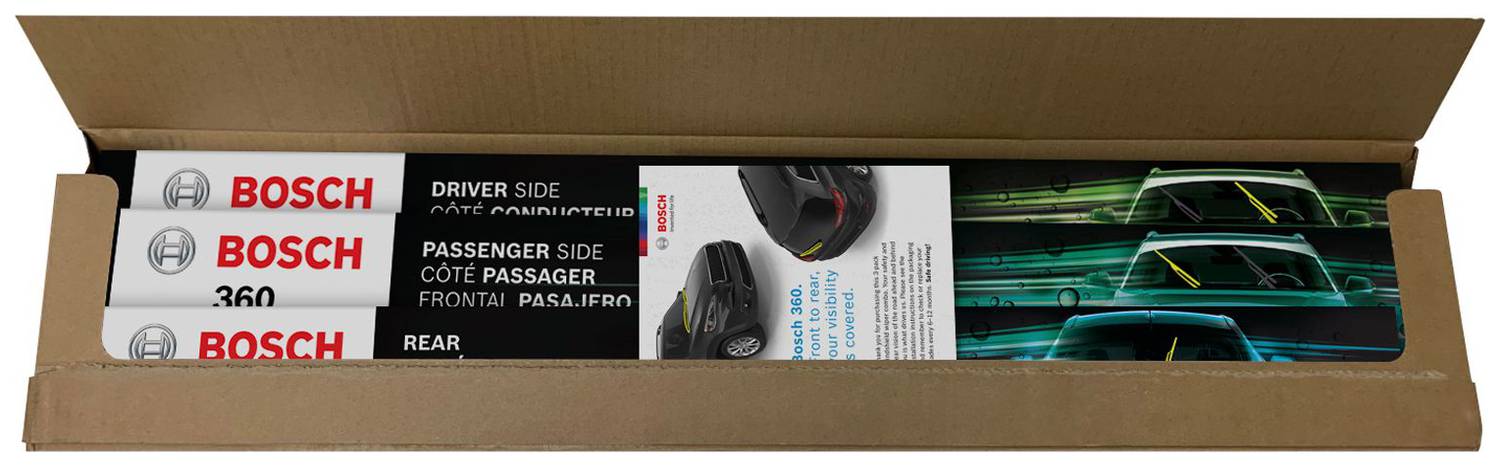 BOSCH 360 Complete Vehicle Wiper Blade Replacement - Includes - View #9