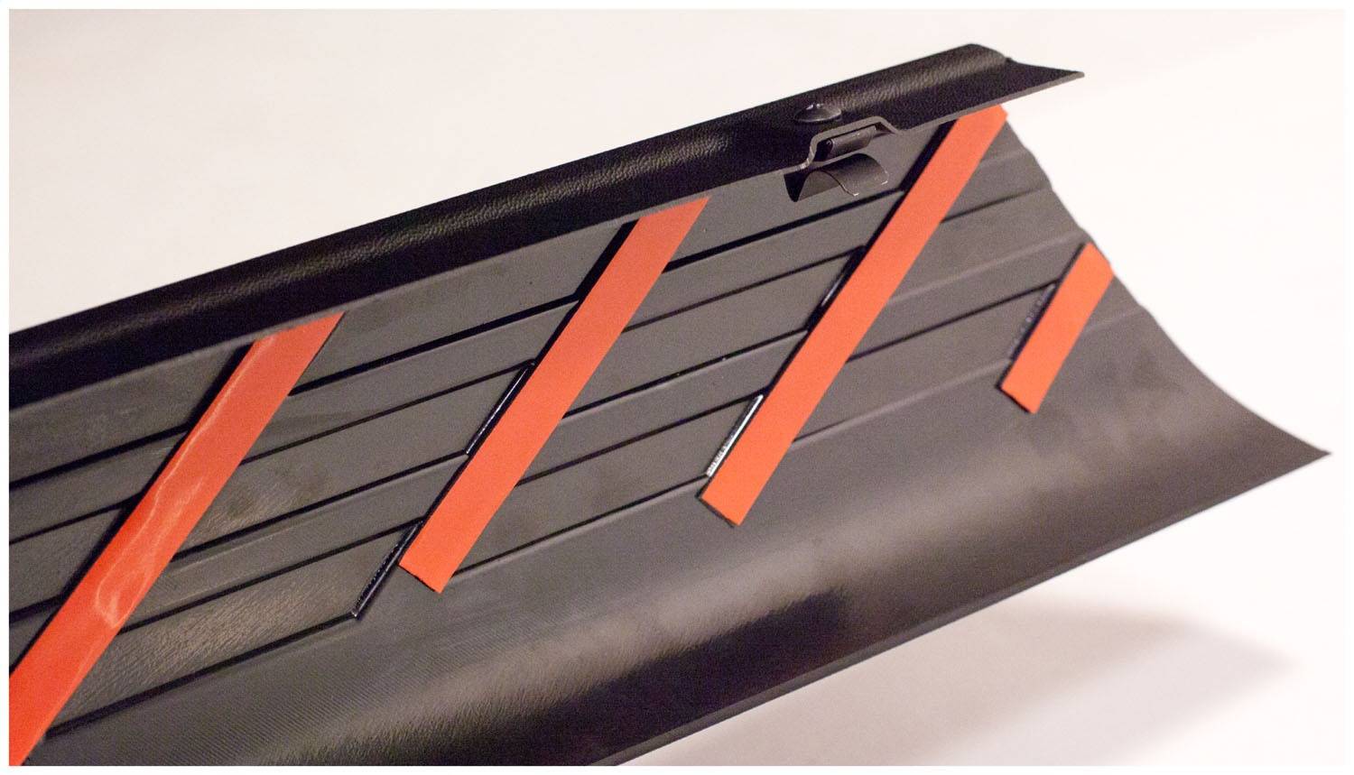 Bushwacker DiamondBack Black Truck Bed Side Rail Protector