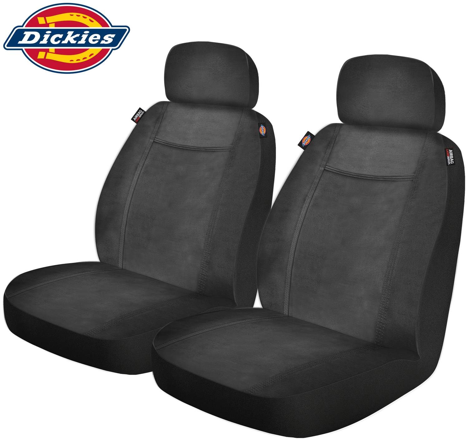 Custom Accessories Dickies Black Bucket Low Back Seat Cover 40200 O