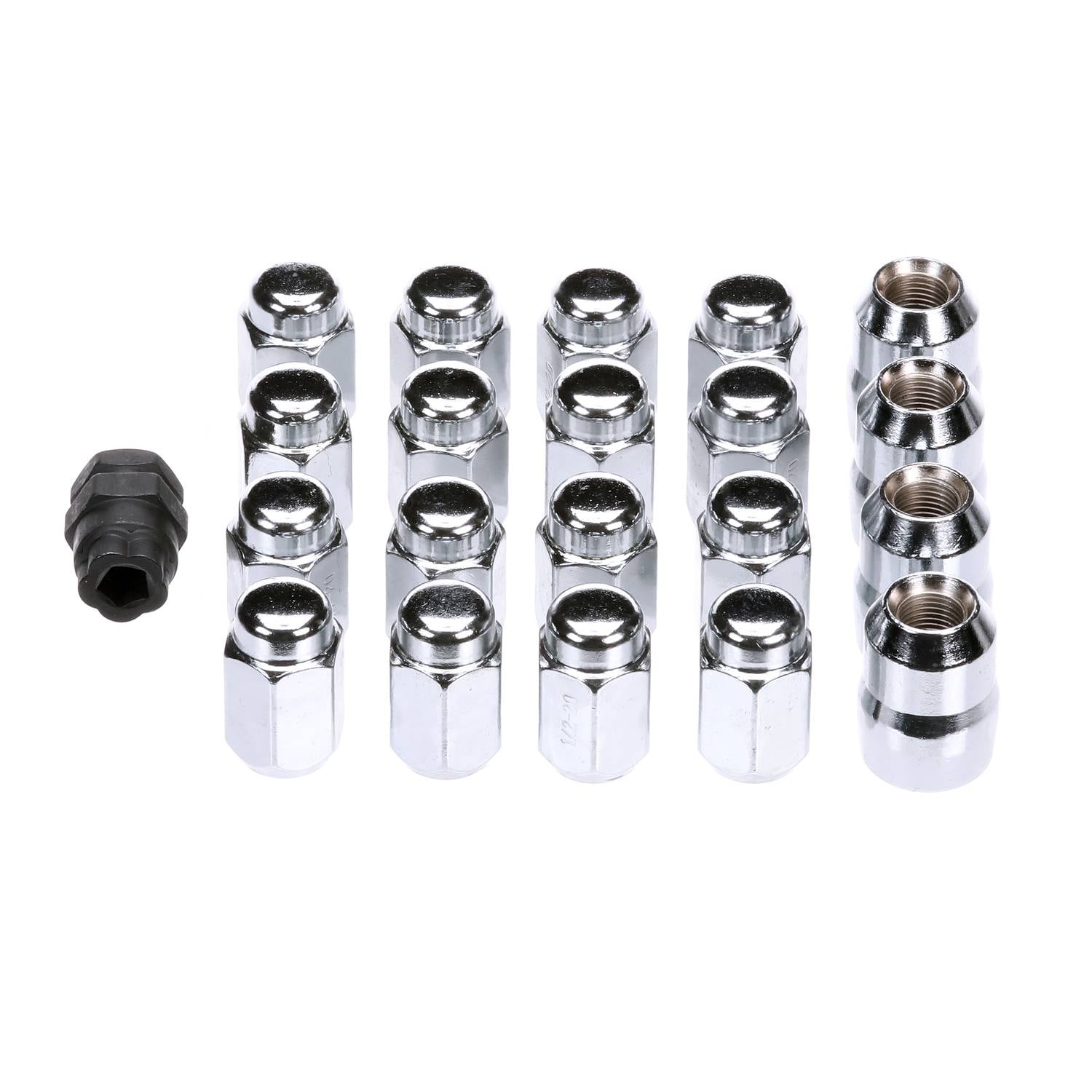 Dorman AutoGrade 1/2-20 Inch Thread 19mm, 21mm Hex Wheel Lug Nut