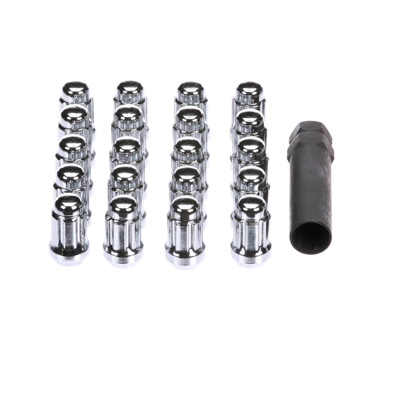 CWA 20-Piece 12x1.5 Dual Thread Lug Nuts – GM Factory Style, 19mm Hex