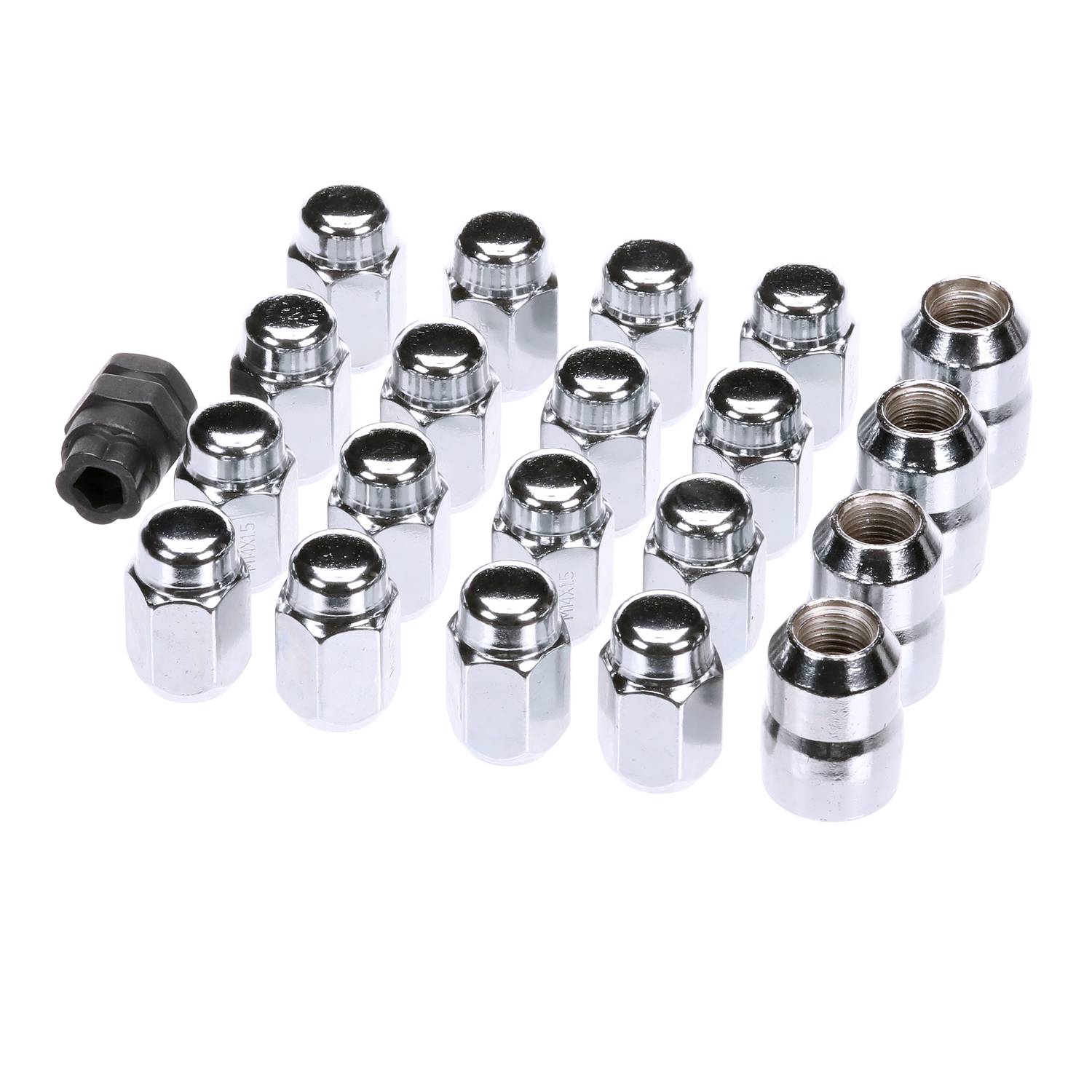 20 x M14 x 1.5 21mm Hex Car wheel nuts lugs bolts M14x1.5 taper seat thread 16mm | UK