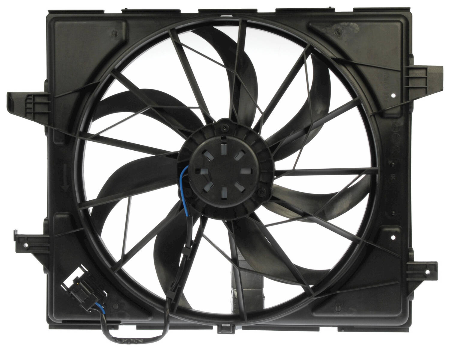 Radiator Cooling Fan & Motor Assembly For 2003-2008 Toyota Matrix, Corolla, Vibe 1.8L – Direct Fit By Happy19star