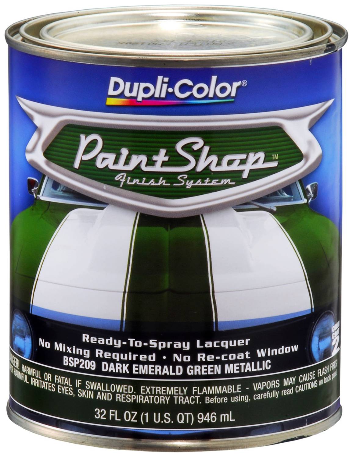 thumbnail interactive-video image 1 of Dupli-Color Metallic Spray Paint – Lime Green, 400ml Can (3-Pack), Car Effect Paint, 706851 1 of 3