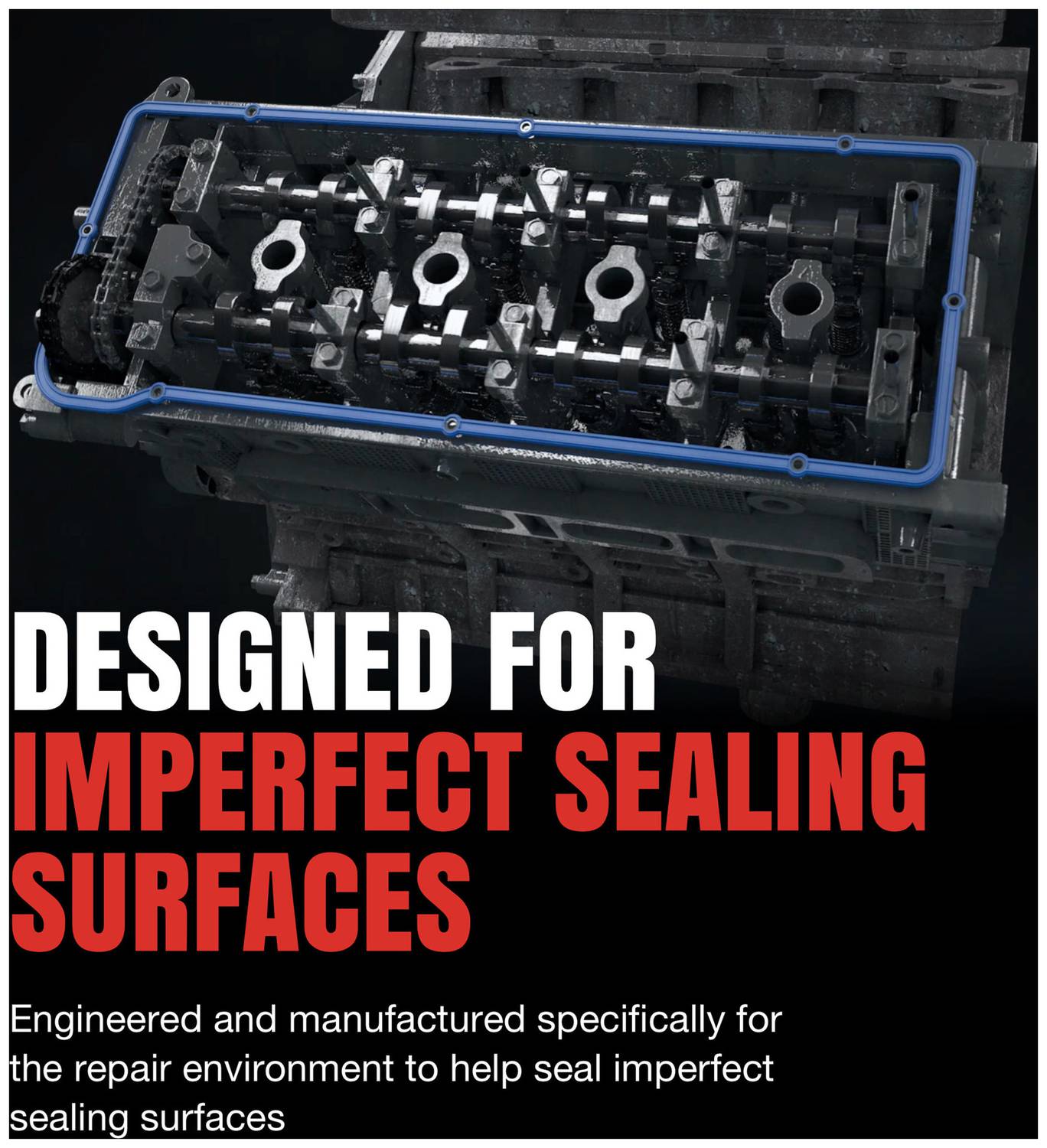 Fel-Pro Engine Valve Cover Gasket Set VS50842R 1130160321 For Mercedes - View #8