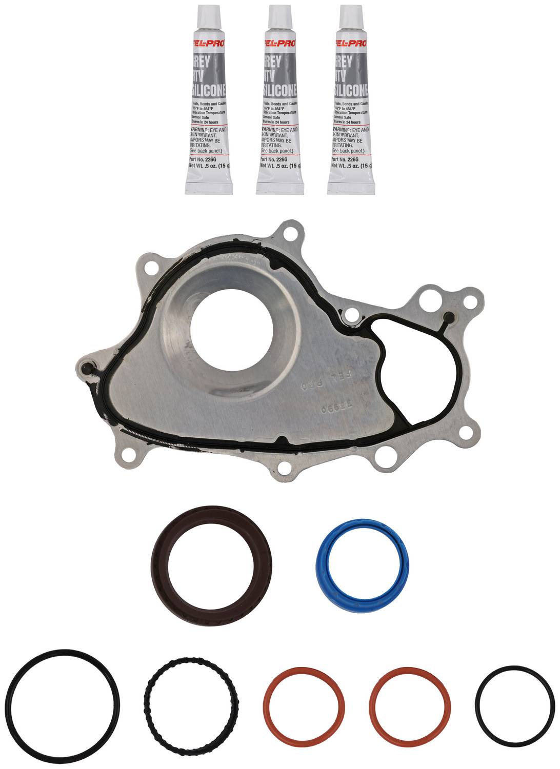 Soillar Valve Cover Gasket Set For Chevy GMC 4.8L 5.3L 6.0L 6.2L 7.0L V8 (1999-2014)