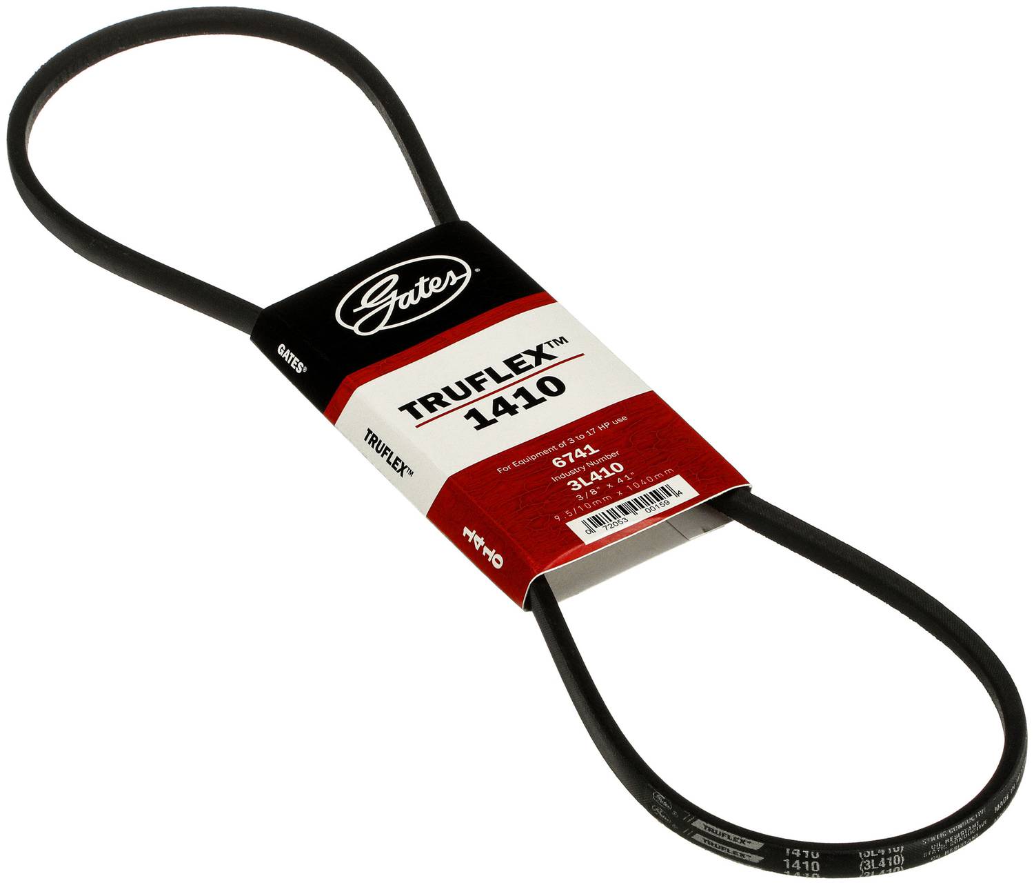 thumbnail image 2 of 10Ft Power Twist Adjustable Link V-Belt – 1/2" X 10' (A13/4L) – For CNC, Lathes, Motors – Red 2 of 5