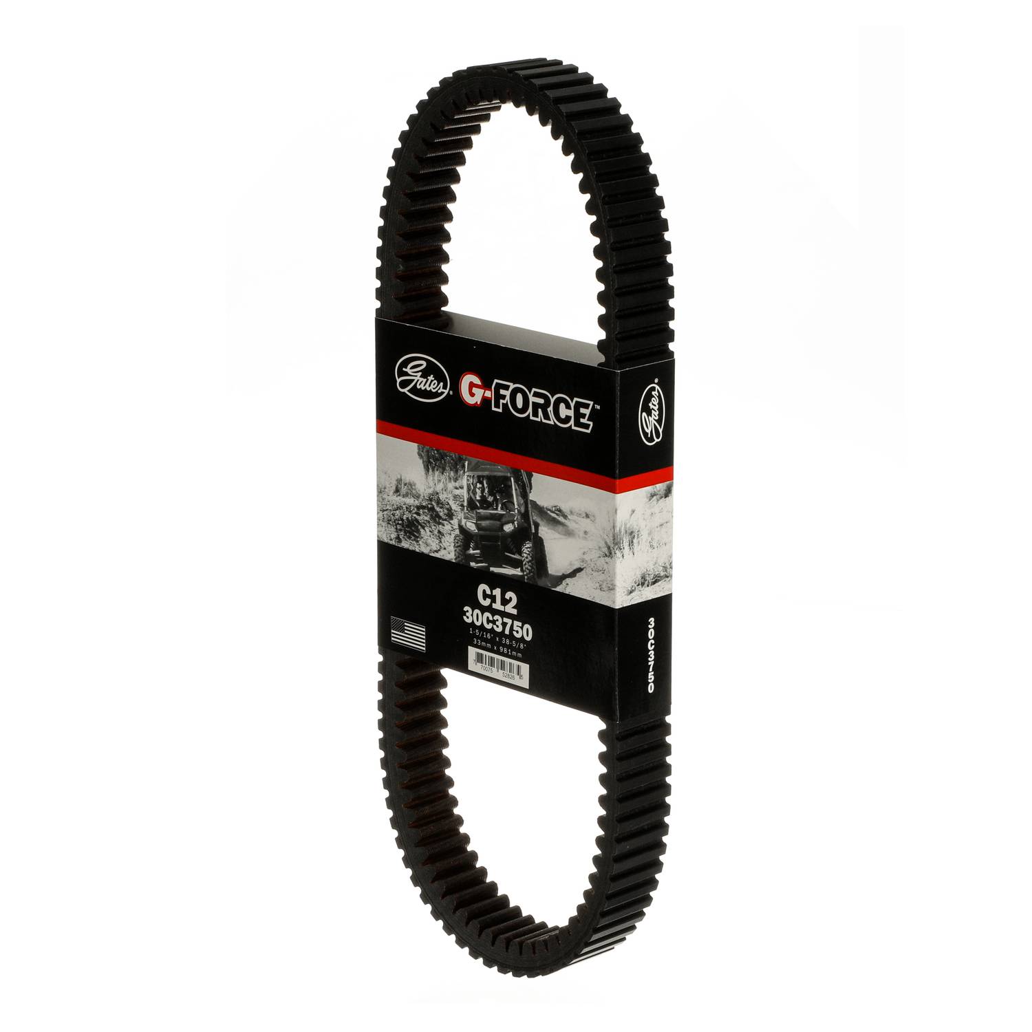 Gates G Force C12 CVT Belt 1 5 16 Inch x 38 5 8 Inch 30C3750 O Reill