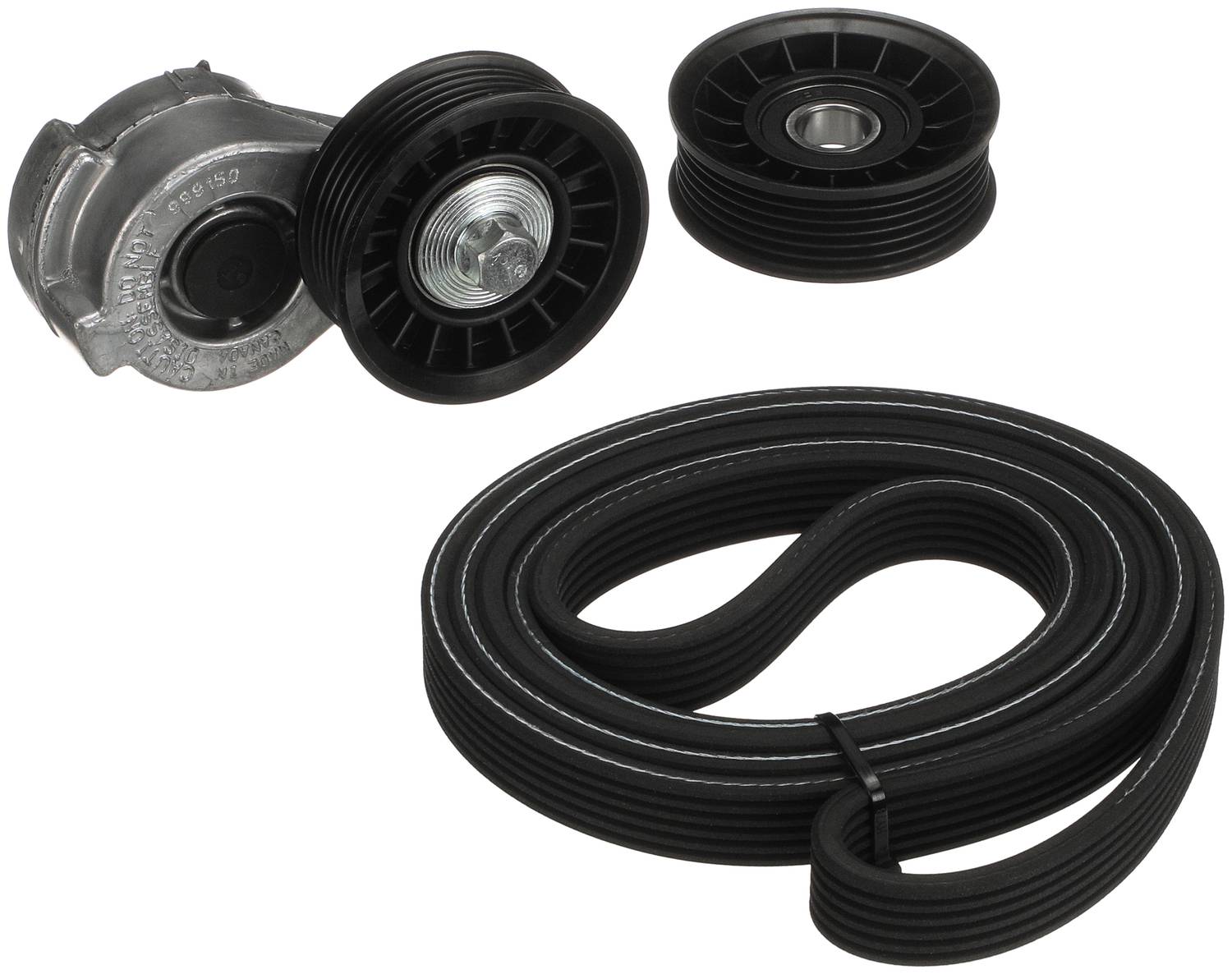 Gates Serpentine Belt Drive Component Kit 90K-38398 | O