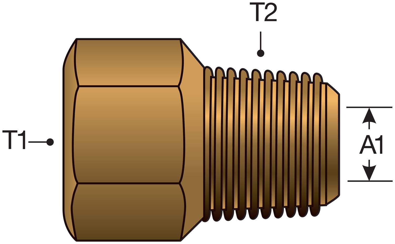Gates Mega Crimp Sleeve G605940402 | O'Reilly Auto Parts