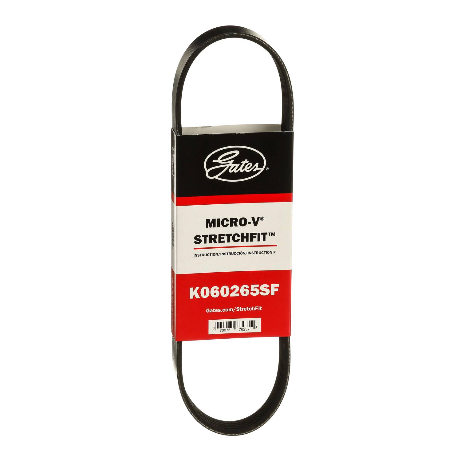 thumbnail image 2 of Spark House 6PK1865 Serpentine Belt – 6 Rib, 0.84 X 74.00 Inches – Bulk Packed, Great Condition 2 of 5