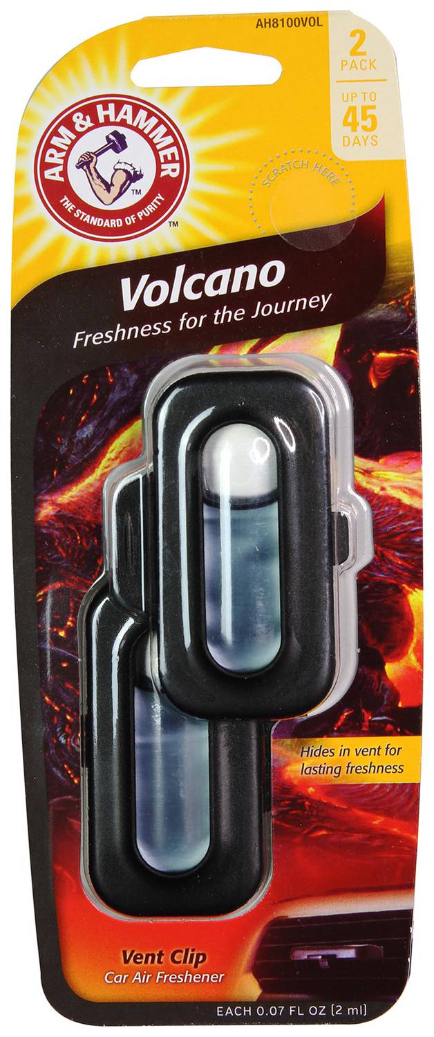 Arm & Hammer Volcano Vent Clip Air Freshener AH8100VOL | O'Reilly