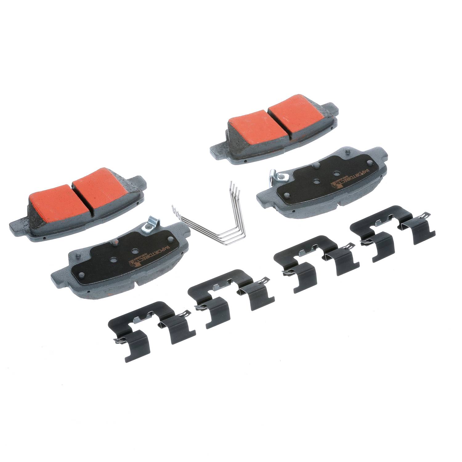 Import Direct Rear Ceramic Brake Pads 1031813 | O'Reilly Auto Parts