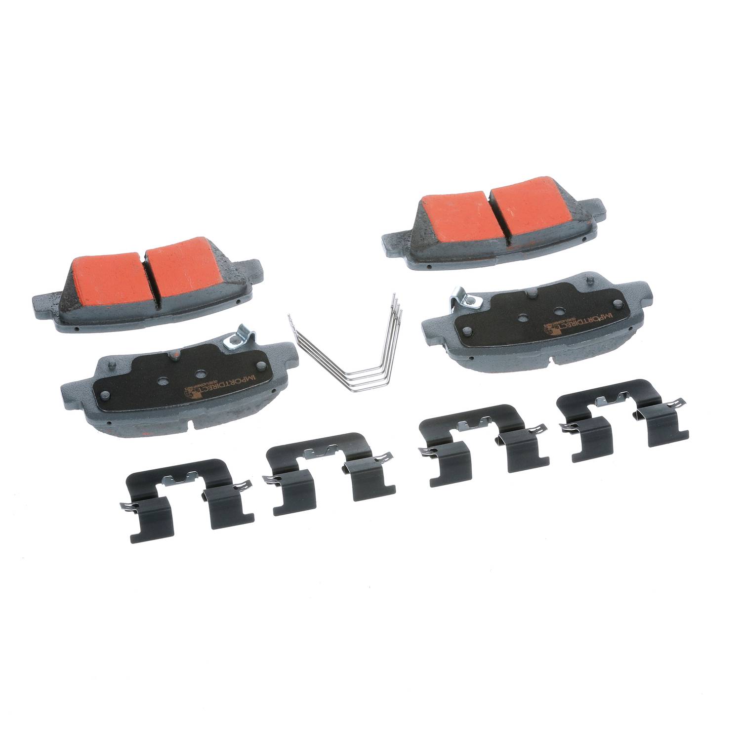 Import Direct Rear Ceramic Brake Pads 1031813 | O'Reilly Auto Parts