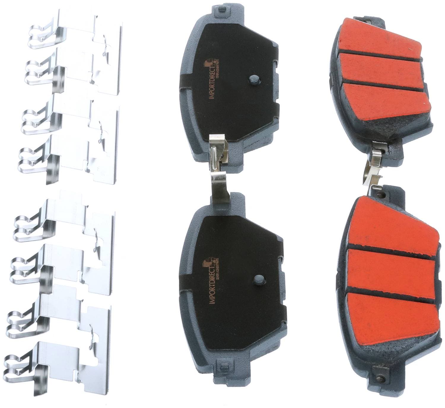 Mi.Ra商品 Import Direct Rear Ceramic Brake Pads 1031934 | O'Reilly Auto Parts