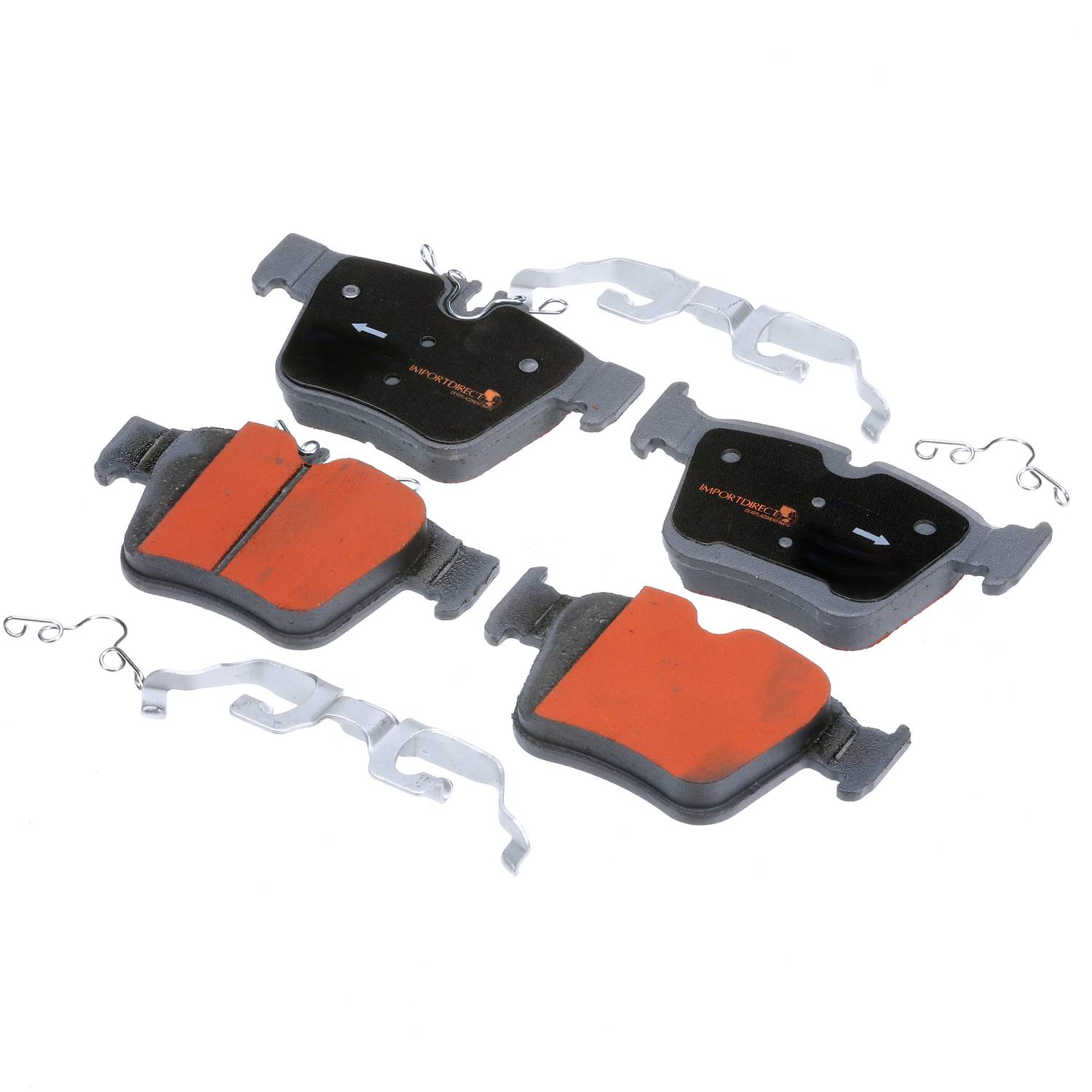 Import Direct Rear Semi-Metallic Brake Pads 2131872 | O